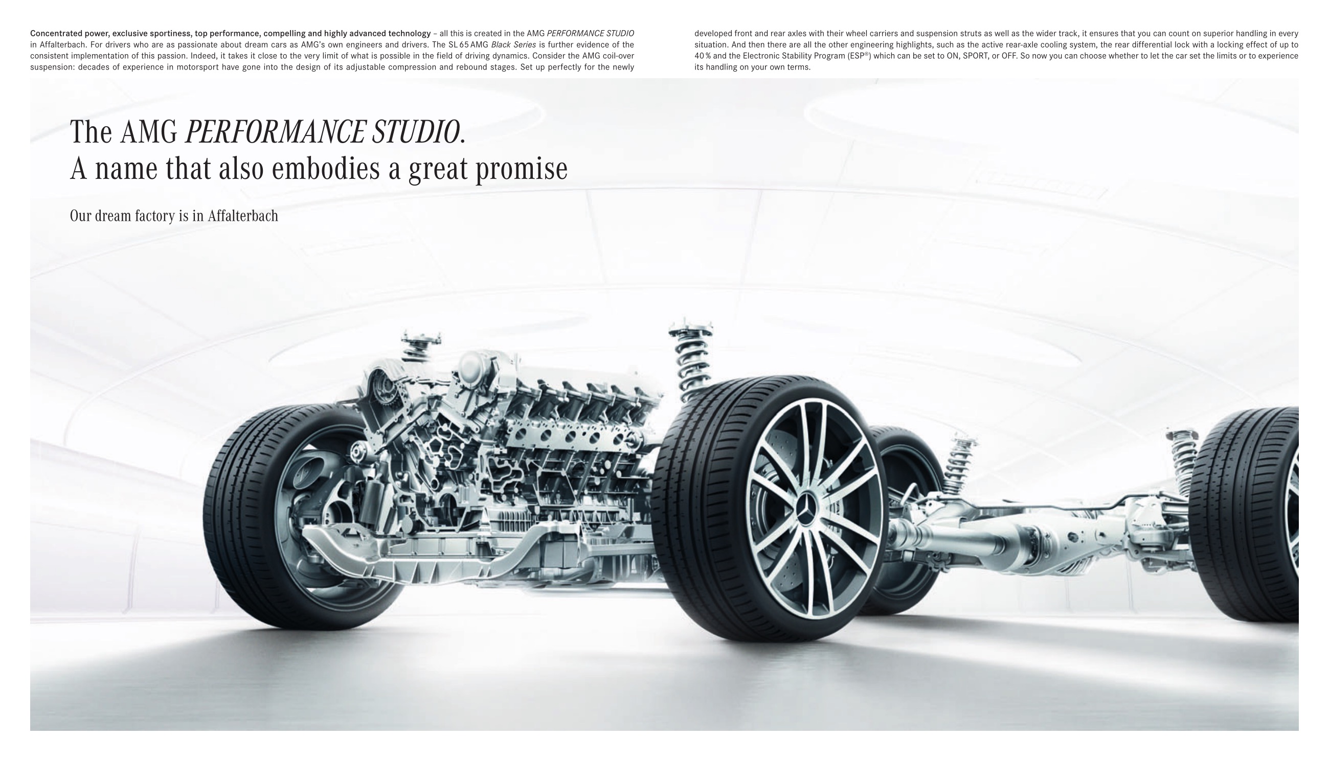 2009 Mercedes-Benz SL AMG Black Series Brochure Page 3